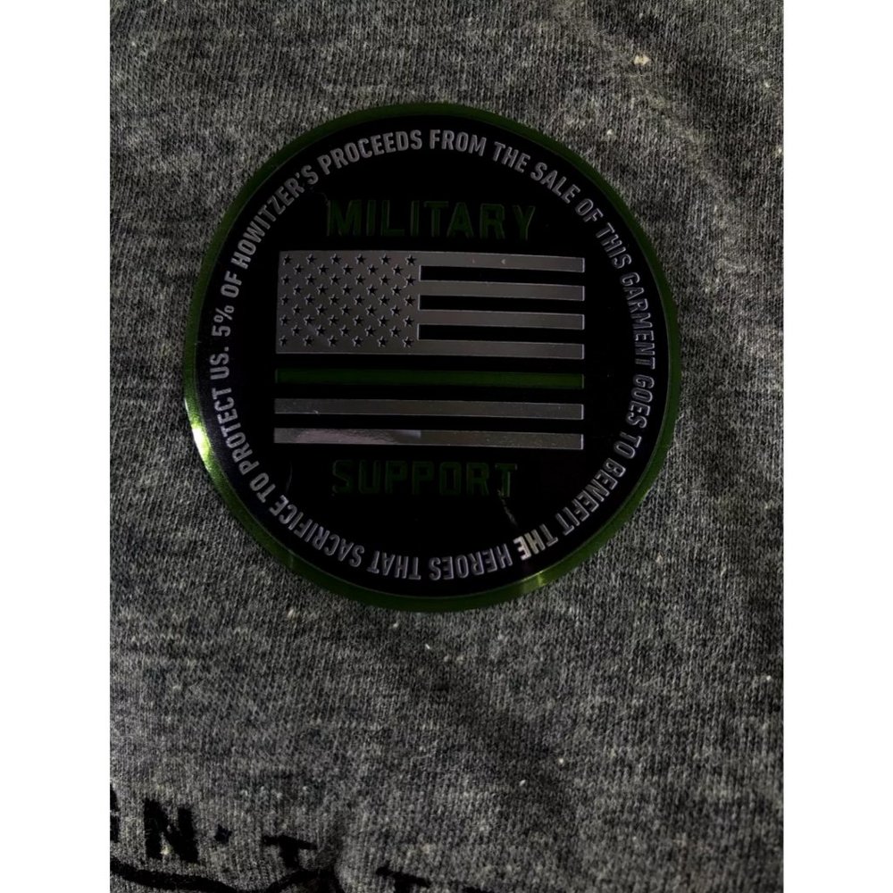 Howitzer Style Men's T-Shirt SNAKE SCREAM Gray Mil - Picture 10 of 10